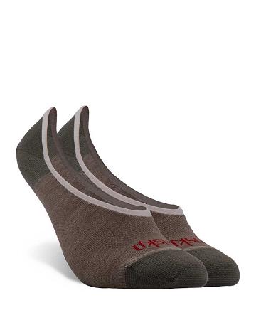 Chaussettes Dansko Two Tone No Show Taupe Femme Grise | FR 867ZUT